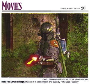 Jedi Hunter in the Press