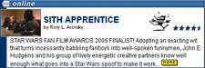 Sith Appprentice at Film Threat